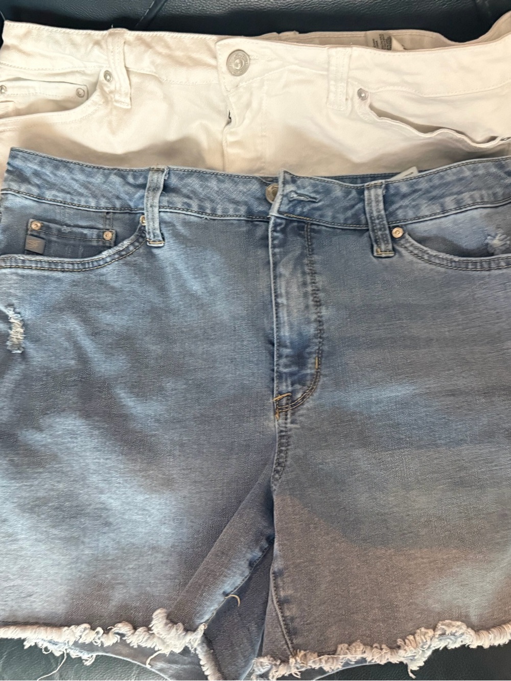 Seven Jean shorts two pair